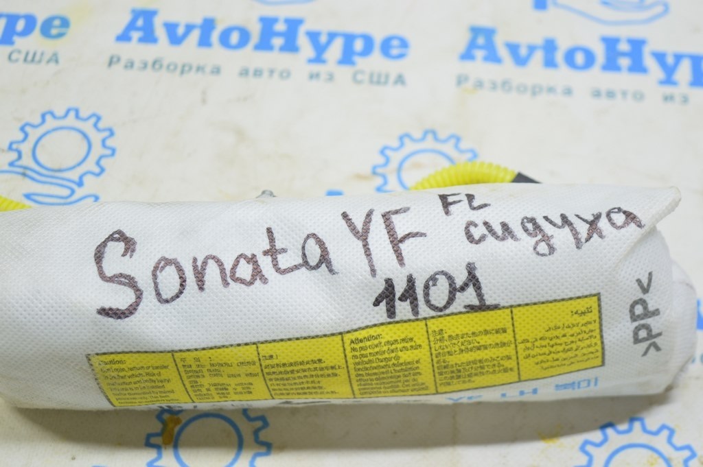 Подушка безопасности airbag сидение левая Hyundai Sonata 11-15 — фото 2