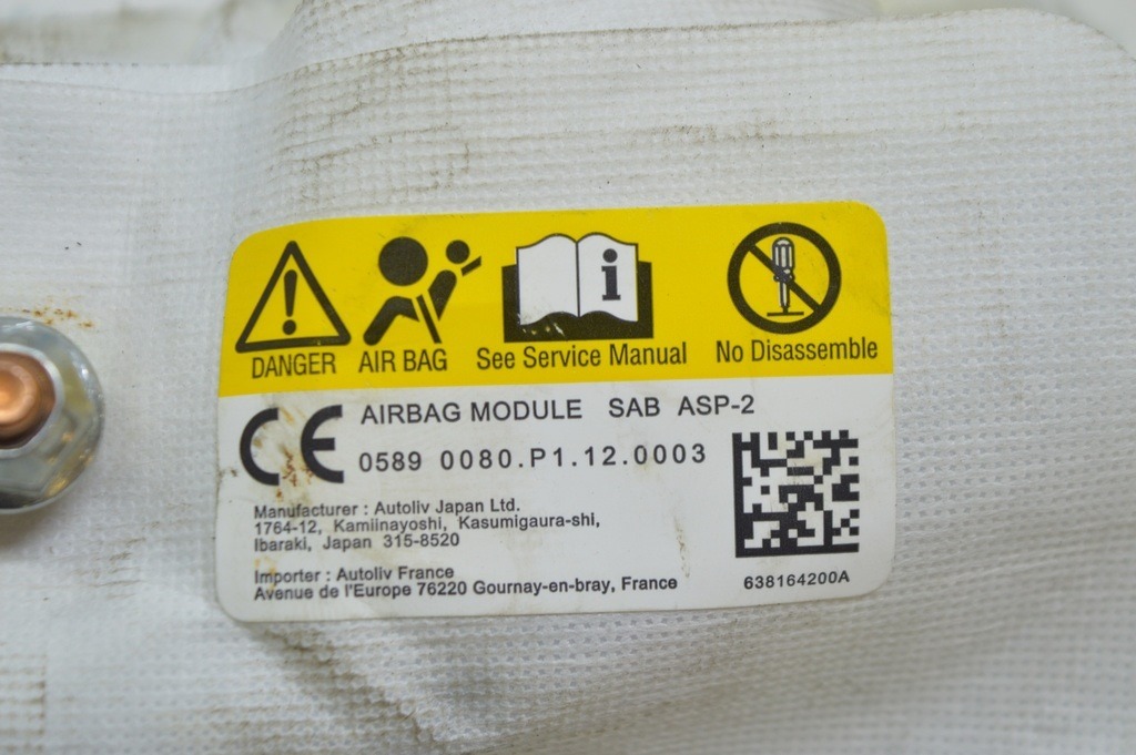 Подушка безопасности airbag сидение прав Subaru Forester 19- SK (01) стрельнула — фото 4