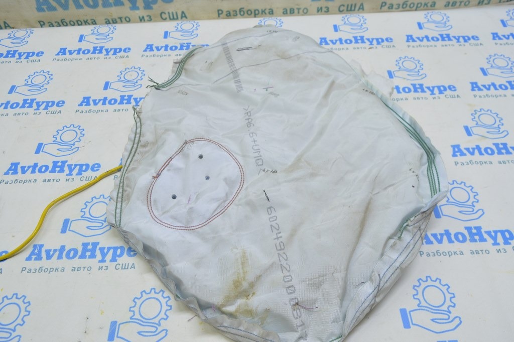Подушка безопасности airbag сидение прав Toyota Sienna 13-17 (01) стрельнувшая — фото 2