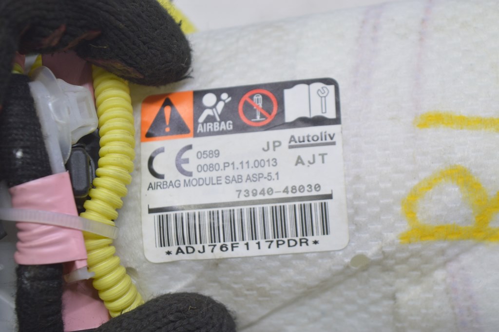 Подушка безопасности airbag сидение задняя левая Lexus RX350 RX450h 16-22 — фото 3