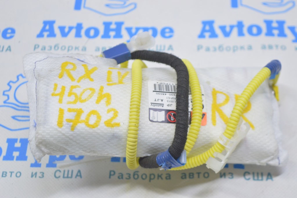 Подушка безопасности airbag сидение задняя правая Lexus RX350 RX450h 16-22