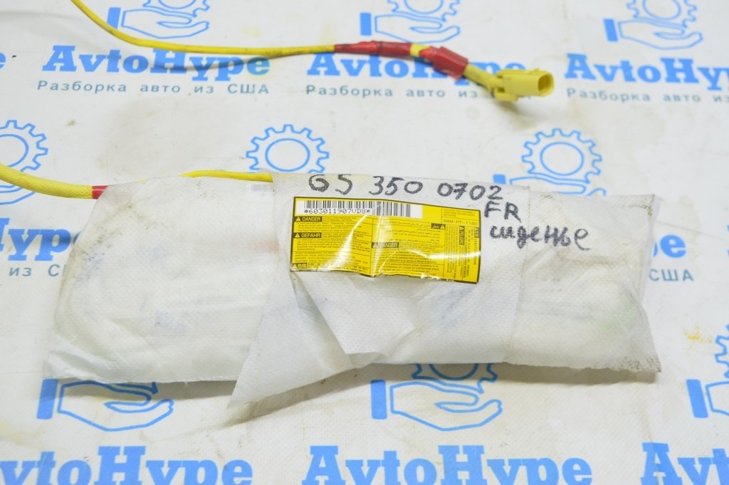 Подушка безопасности airbag сидения правого Lexus GS300 GS350 GS430 GS450h 06-11 — фото 2