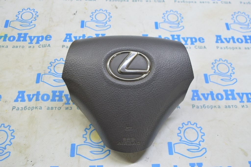 Подушка безопасности airbag в руль водительск. Lexus GS300 GS350 GS430 GS450h 06-07 черн (02)