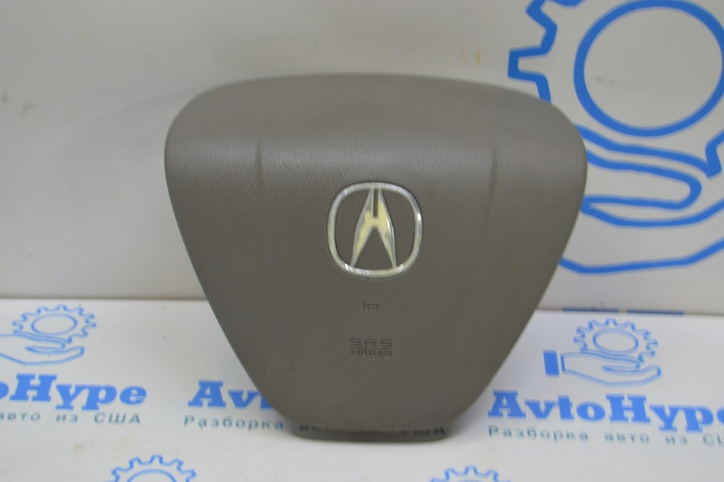 Подушка безопасности airbag в руль водительская Acura MDX 07-13 серая (01) полез хром