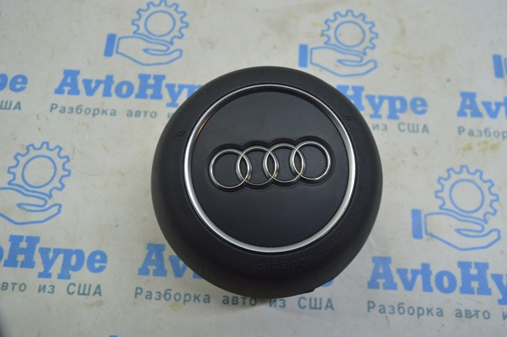 Подушка безопасности airbag в руль водительская Audi A4 B9 17- черная (01) — фото 4