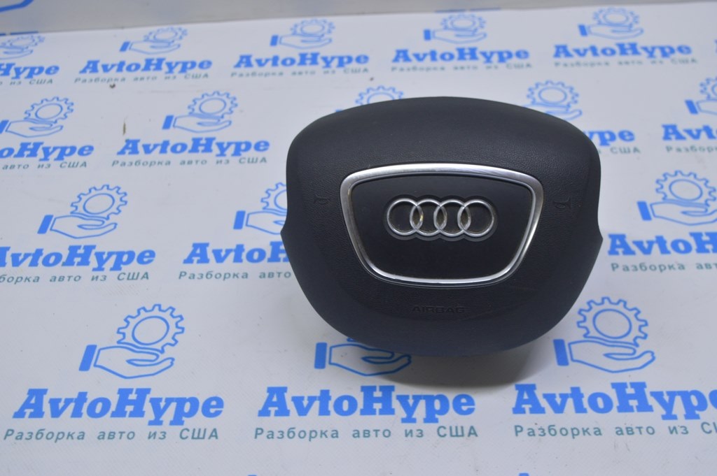 Подушка безопасности airbag в руль водительская Audi Q5 8R 13-17 черная