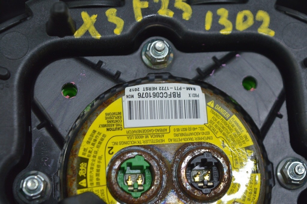 Подушка безопасности airbag в руль водительская BMW X3 F25 11-17 (02) — фото 3