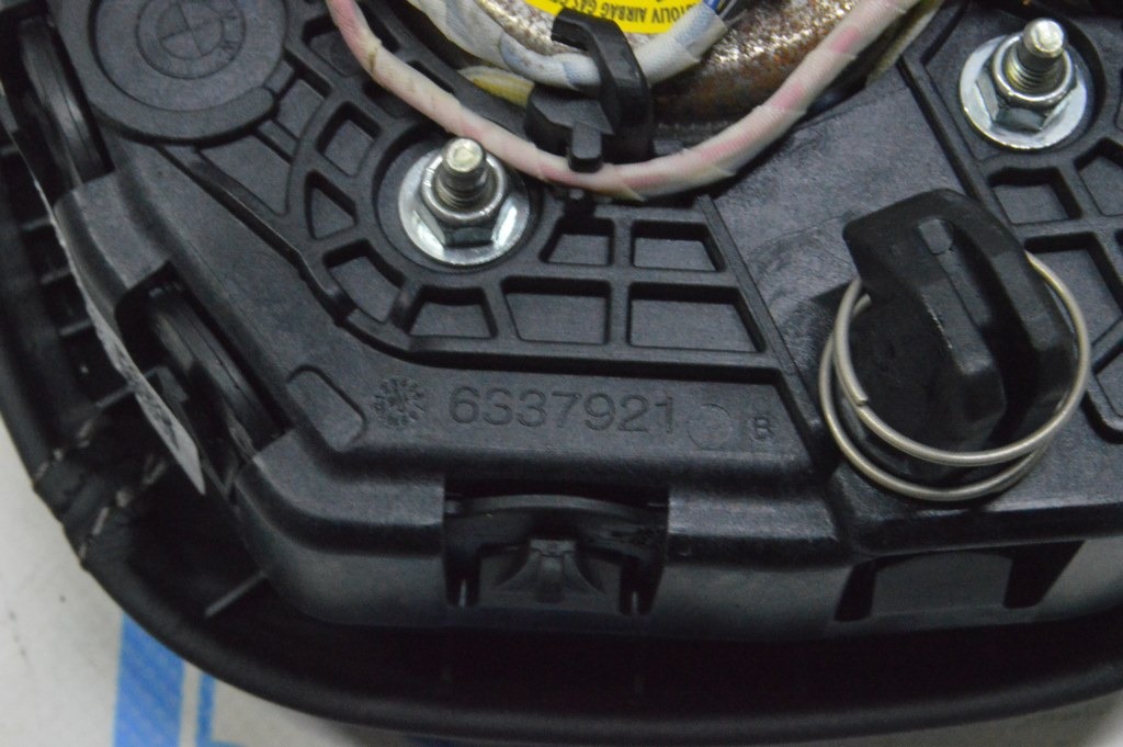 Подушка безопасности airbag в руль водительская BMW X5 G05 19-24 кожа черная (01) — фото 3