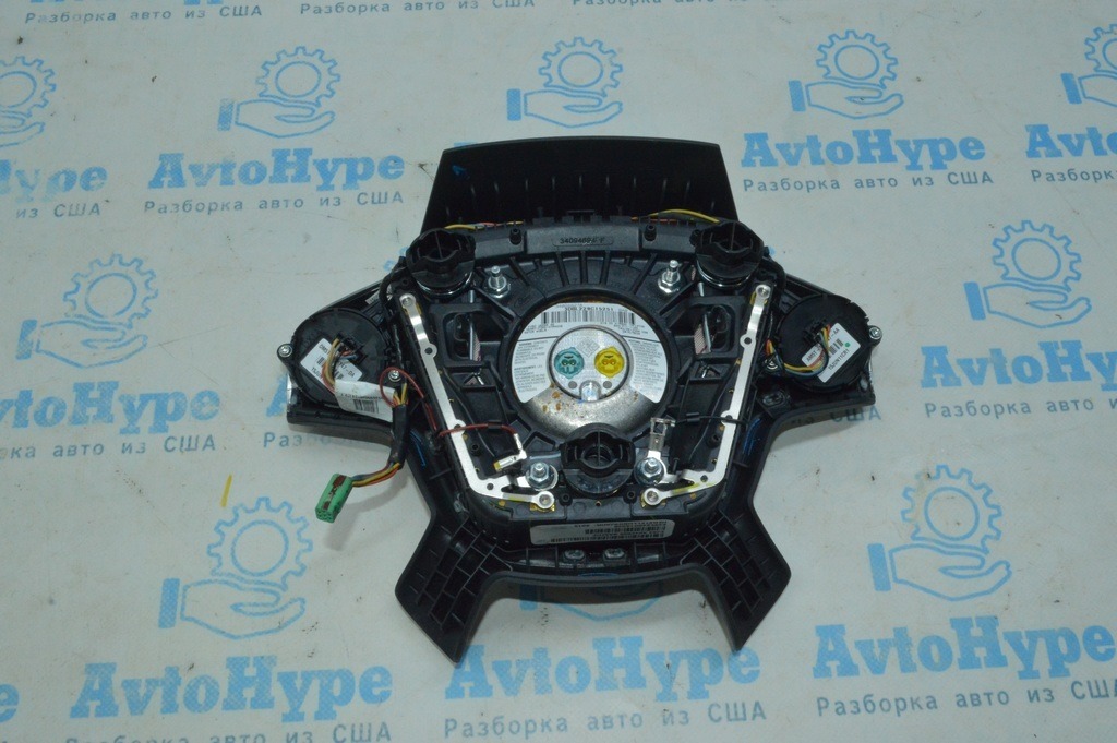 Подушка безопасности airbag в руль водительская Ford Escape MK3 13-16 дорест (09) — фото 2
