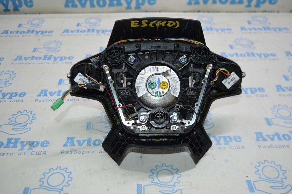 Подушка безопасности airbag в руль водительская Ford Escape MK3 13-16 дорест (10) — фото 2
