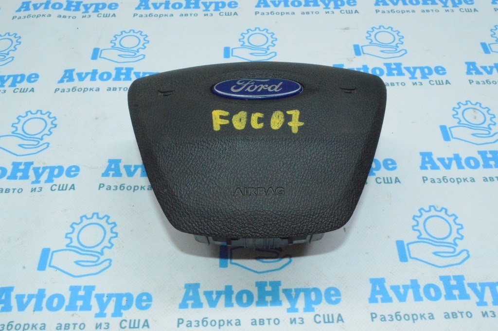 Подушка безопасности airbag в руль водительская Ford Focus mk3 15-18 рест (07)