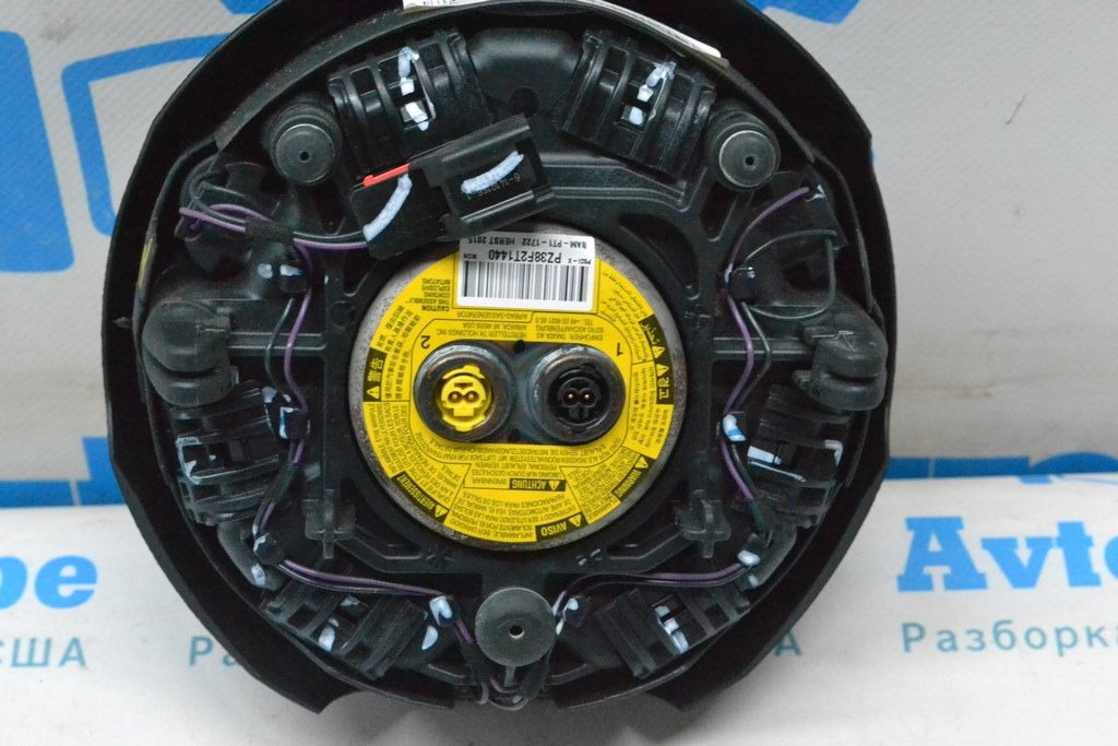 Подушка безопасности airbag в руль водительская Ford Mustang mk6 15-17 (02) — фото 2