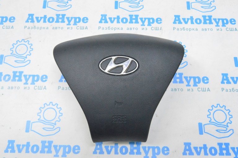 Подушка безопасности airbag в руль водительская Hyundai Sonata 11-15 (02)
