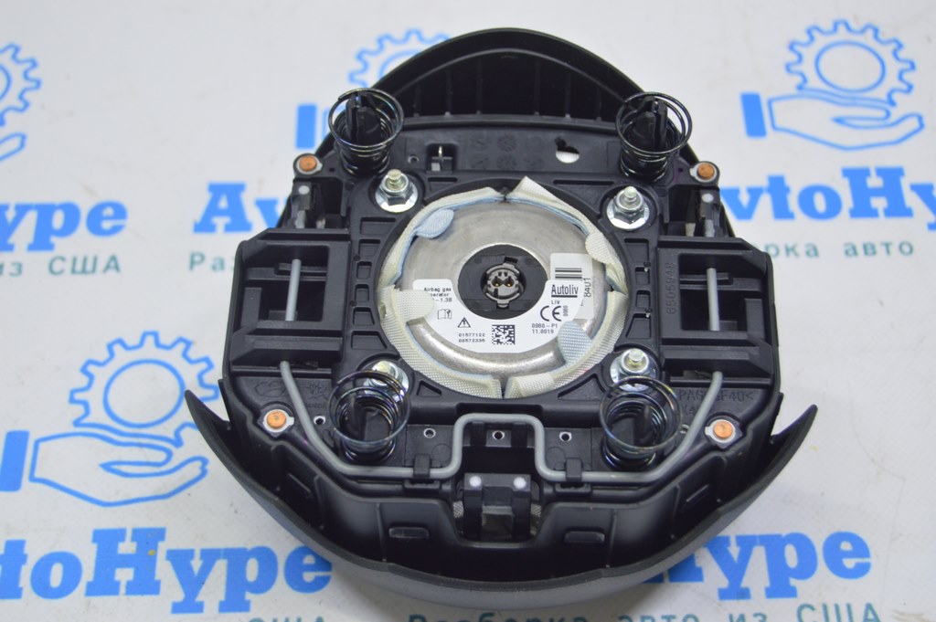 Подушка безопасности airbag в руль водительская Hyundai Tucson 22- черн (01) — фото 3