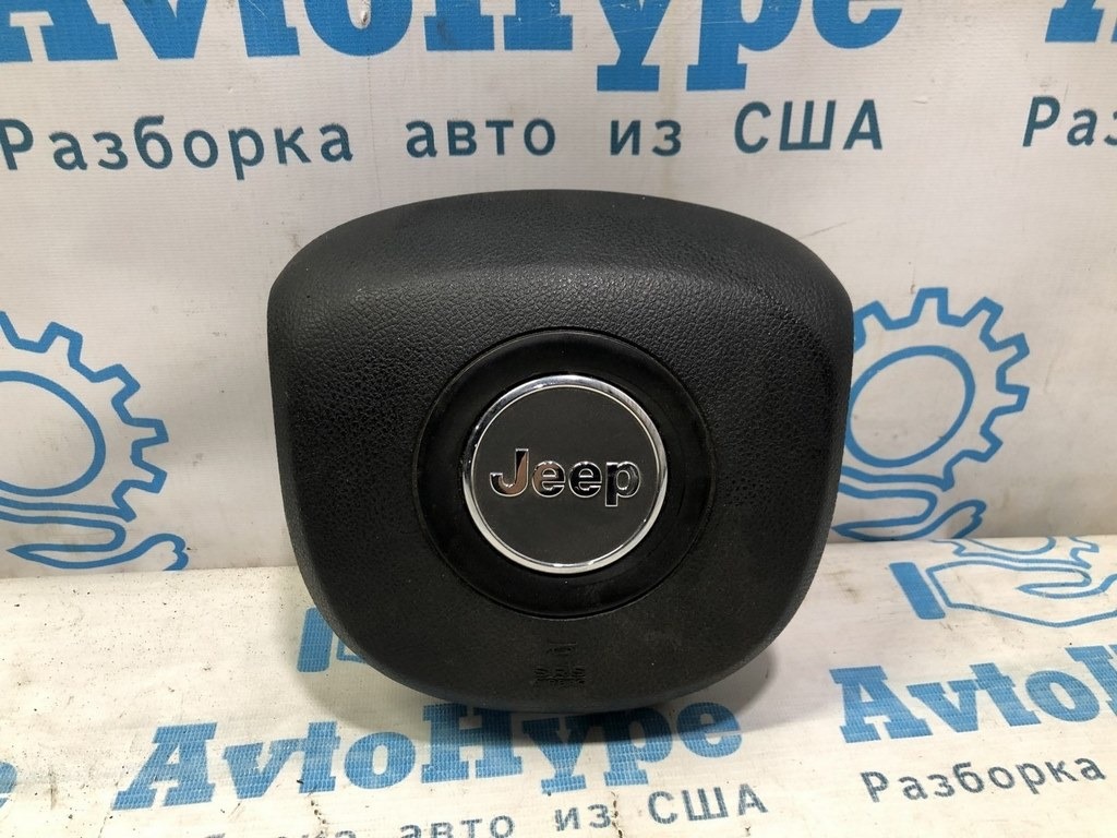 Подушка безопасности airbag в руль водительская Jeep Cherokee KL 14-18 дорест черн
