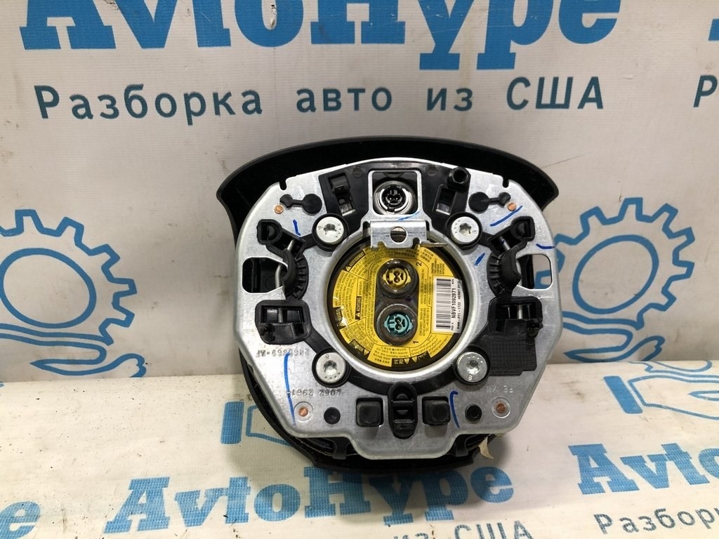 Подушка безопасности airbag в руль водительская Jeep Cherokee KL 14-18 дорест черн — фото 2