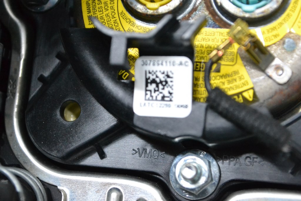 Подушка безопасности airbag в руль водительская Land Rover Range Rover L405 13-17 (01) беж — фото 4