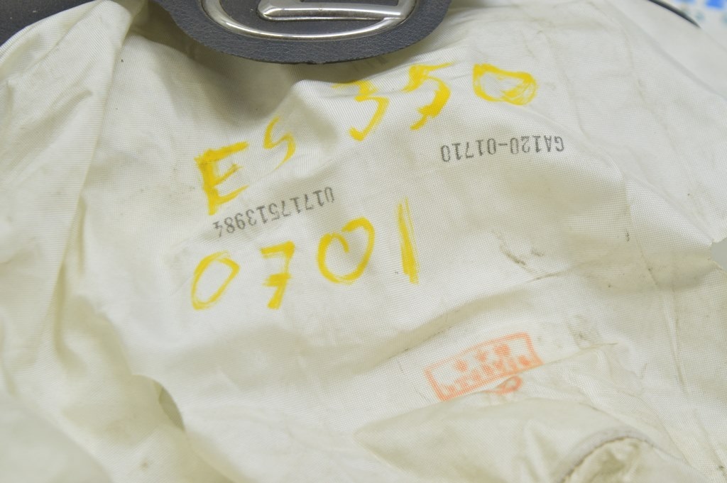 Подушка безопасности airbag в руль водительская Lexus ES350 07-12 черная (01) стрельнувшая — фото 2