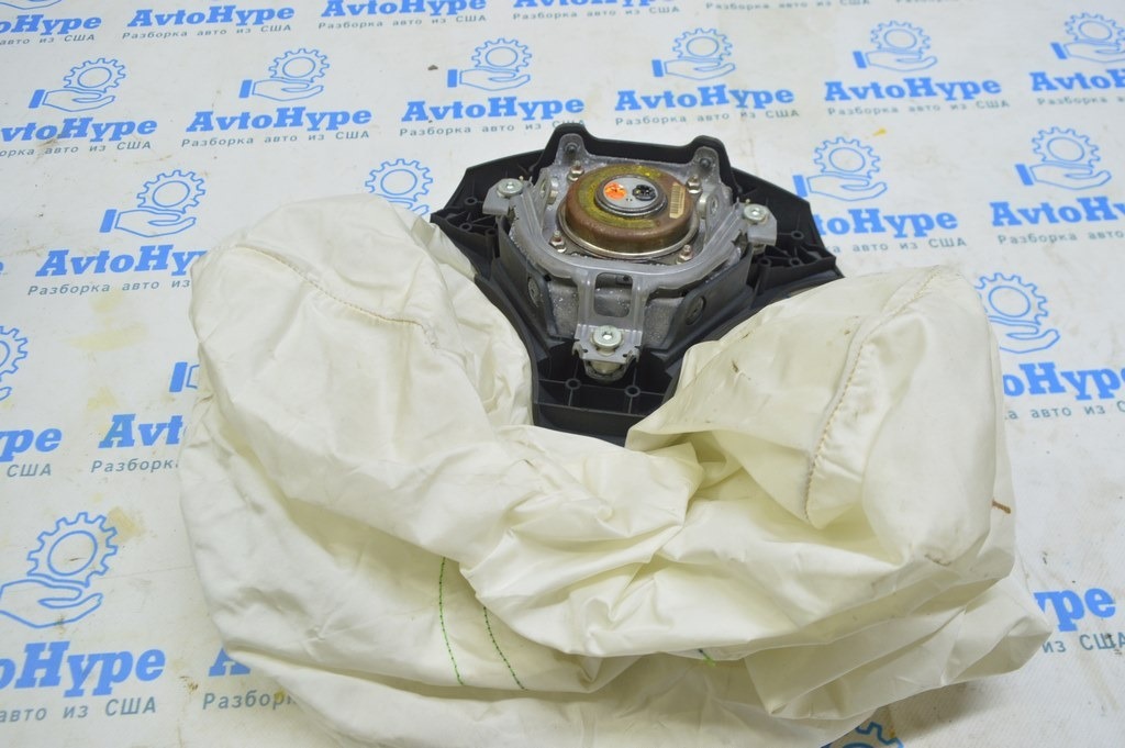 Подушка безопасности airbag в руль водительская Lexus ES350 07-12 черная (01) стрельнувшая — фото 3