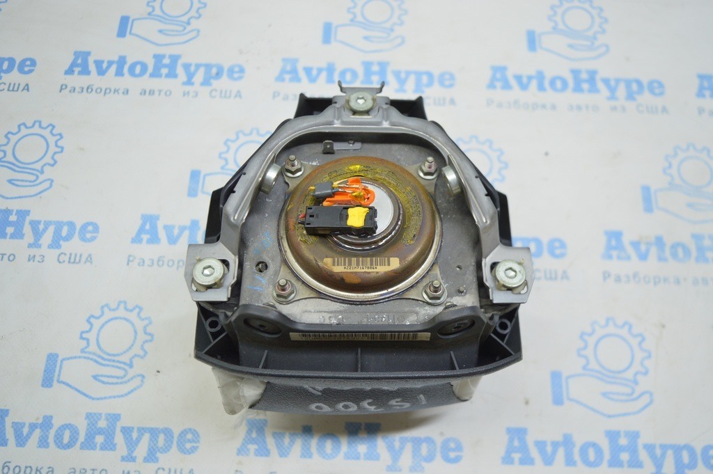Подушка безопасности airbag в руль водительская Lexus IS250/IS300/IS350 06-10 черн дорес стрел — фото 2