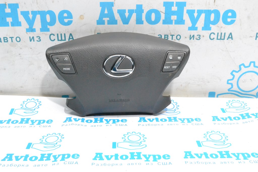 Подушка безопасности airbag в руль водительская Lexus LS460 LS600h 07-12 коричневая (02)
