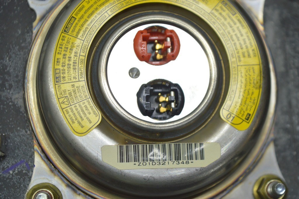 Подушка безопасности airbag в руль водительская Lexus RX300 RX330 RX350 RX400h 04-09 беж (01) — фото 3