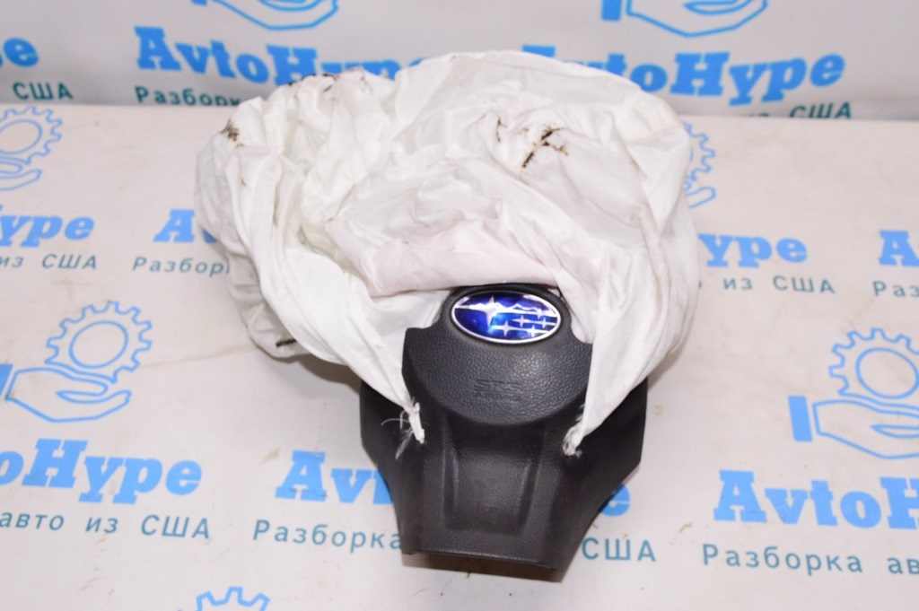 Подушка безопасности airbag в руль водительская Subaru Forester 14-18 SJ стрельнувшая — фото 2