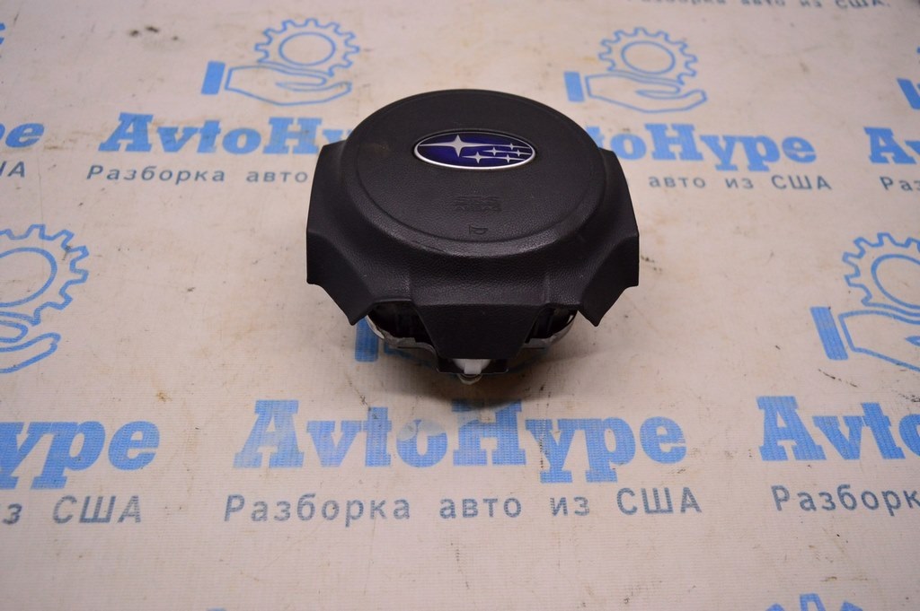 Подушка безопасности airbag в руль водительская Subaru Outback 15-17 (03) царапинка