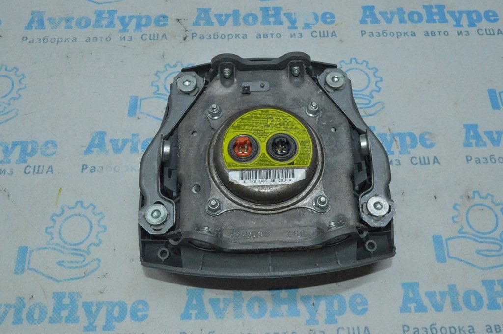 Подушка безопасности airbag в руль водительская Toyota Avalon 05-12 серая — фото 2