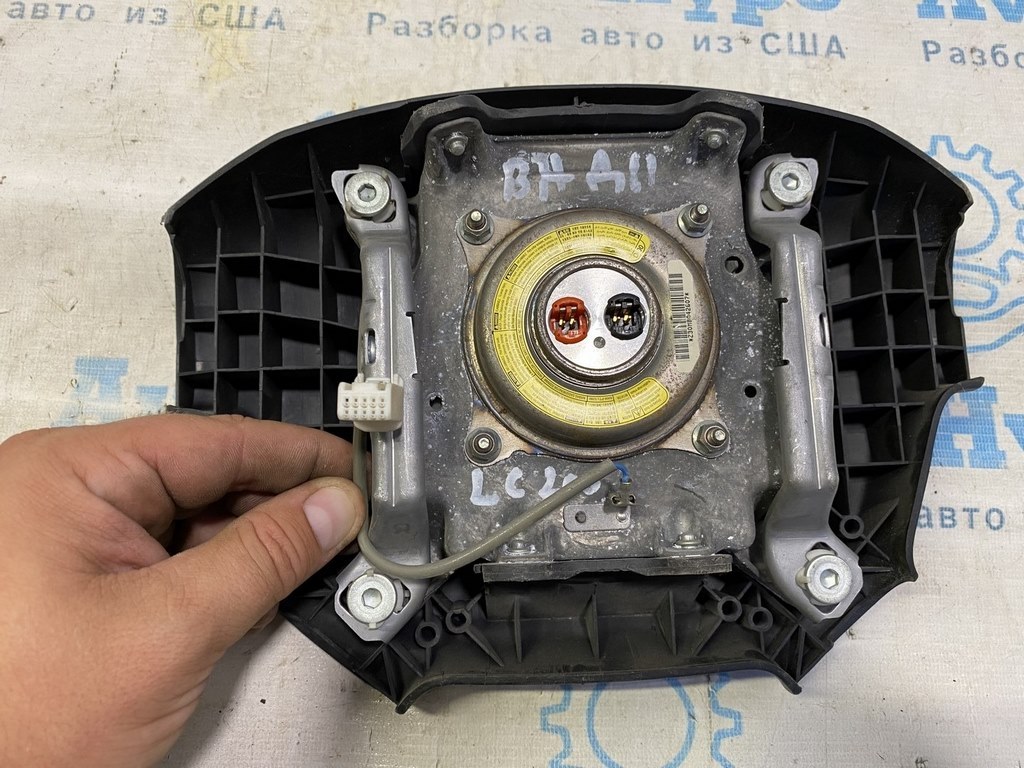 Подушка безпеки airbag у кермо водійська TOYOTA LAND CRUISER 200 08-15 Реаліз.Вадим — фото 2