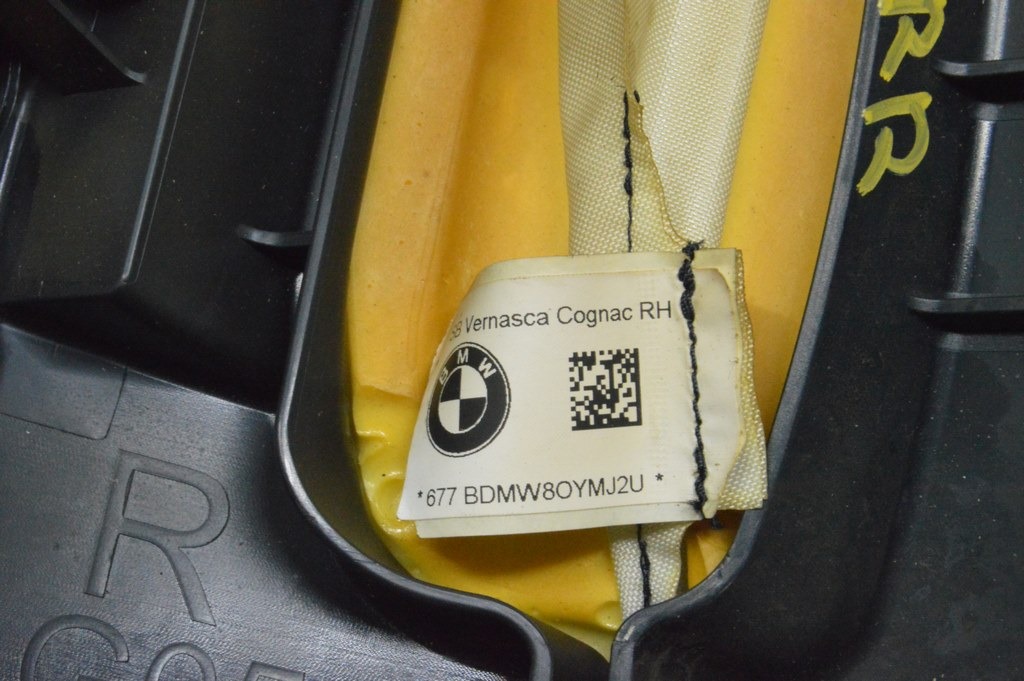 Подушка безопасности airbag заднего правого сиденья BMW X5 G05 19-23 кожа коричн (01) оплавлен — фото 4