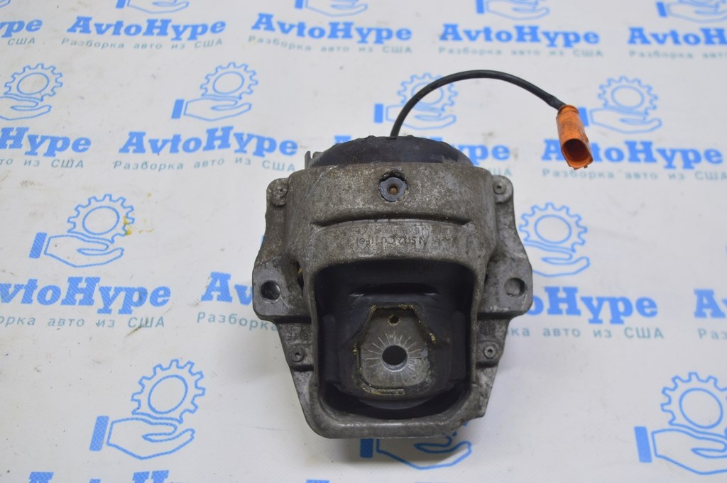 Подушка двигателя правая Audi Q5 8R 13-17 2.0T, hybrid (01) потрескана — фото 2