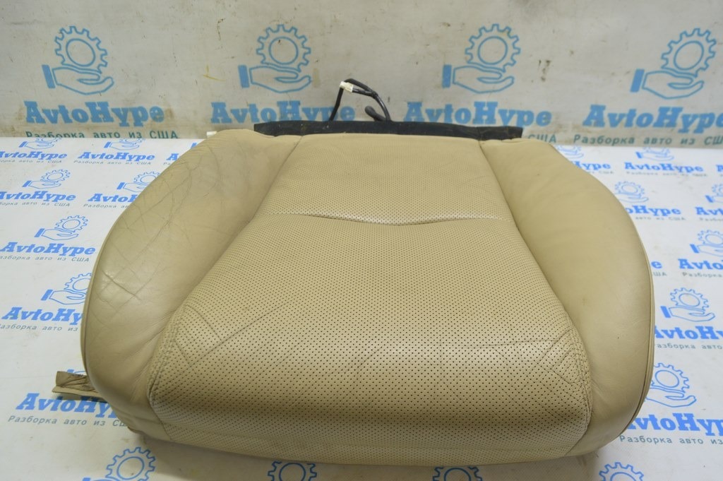 Подушка нижняя пассажир сиденья Lexus GS300 GS350 GS430 GS450h 06-07 кожа беж, подогрев (1) тр