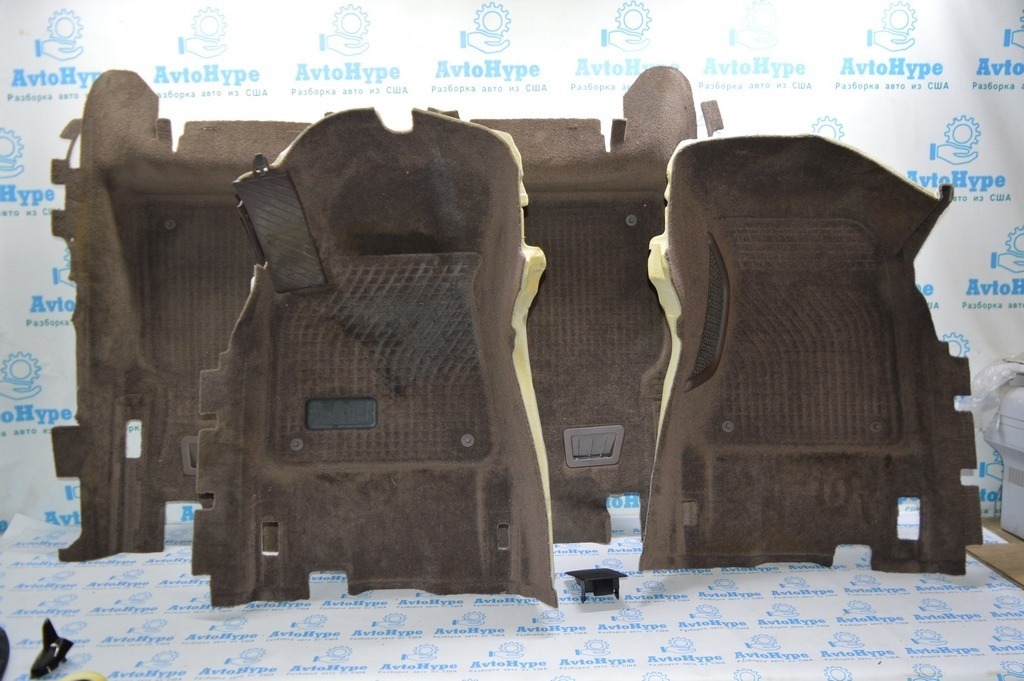 Покрытие пола Audi A8 D4 10-17 (01) коричневый цвет