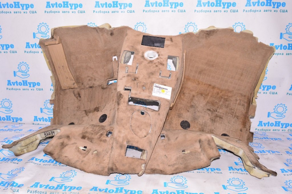 Покрытие пола BMW X3 F25 11-17 перед беж (01) под химчистку