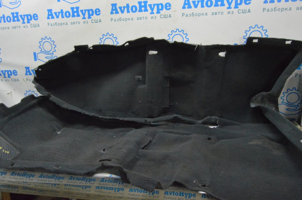 Покрытие пола Hyundai Sonata 11-15 черн (02) потерто