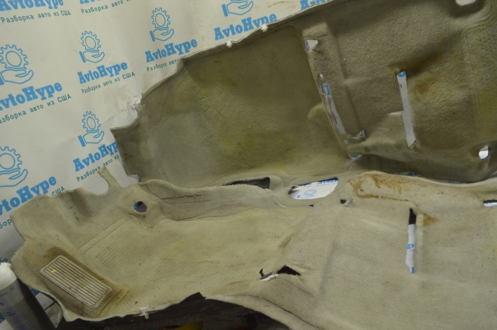 Покрытие пола Lexus RX300 RX330 RX350 RX400h 04-09 серое, под чистку (02)