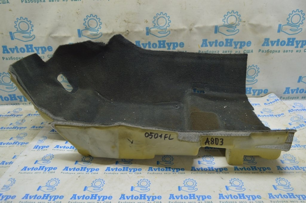 Покрытие пола перед лев Audi A8 D3 03-09 черн