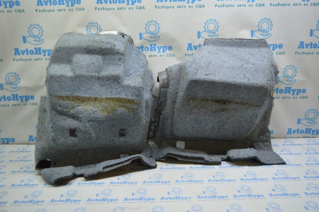 Покрытие пола перед лев Ford Fusion mk5 13-20 черн DS7Z-5411454-AD — фото 2