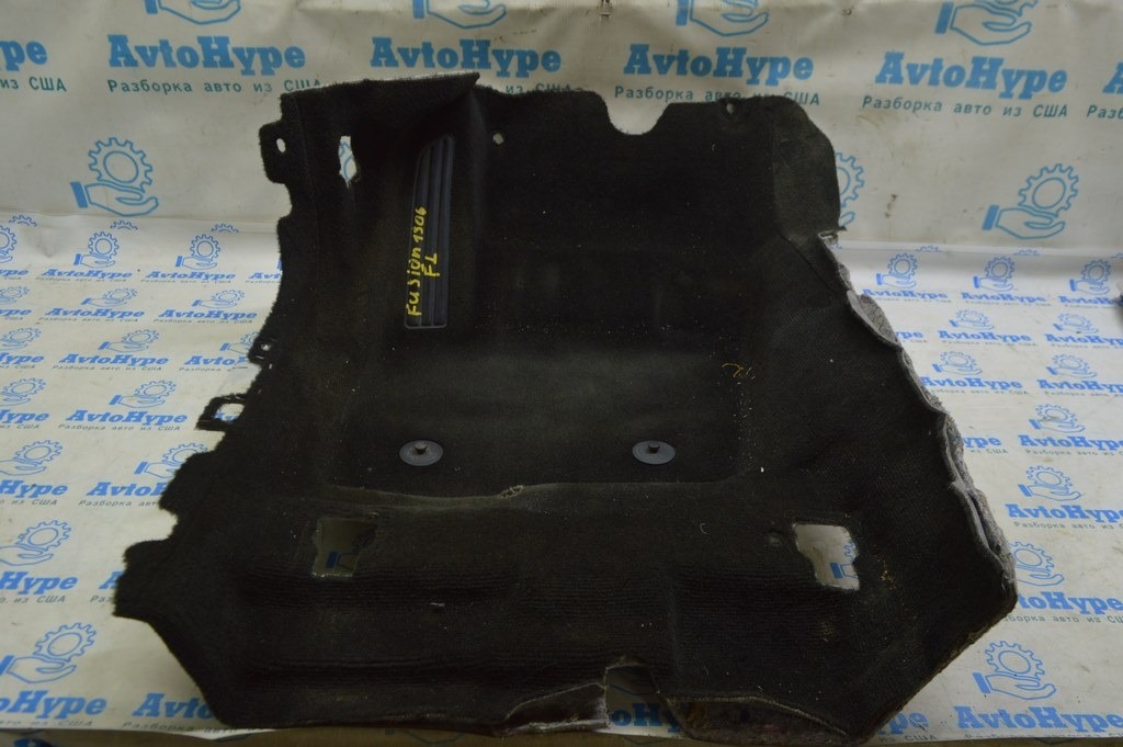 Покрытие пола перед лев Ford Fusion mk5 13-20 черн DS7Z-5411454-AD