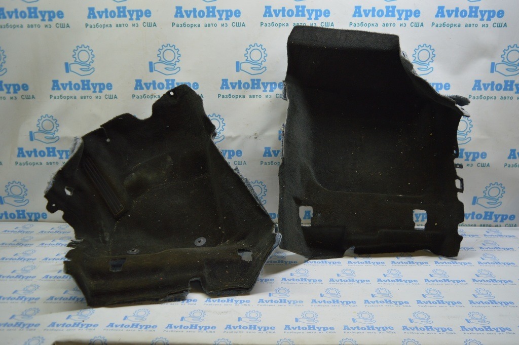 Покрытие пола перед прав Ford Fusion mk5 13-20 черн DS7Z-5411454-AD