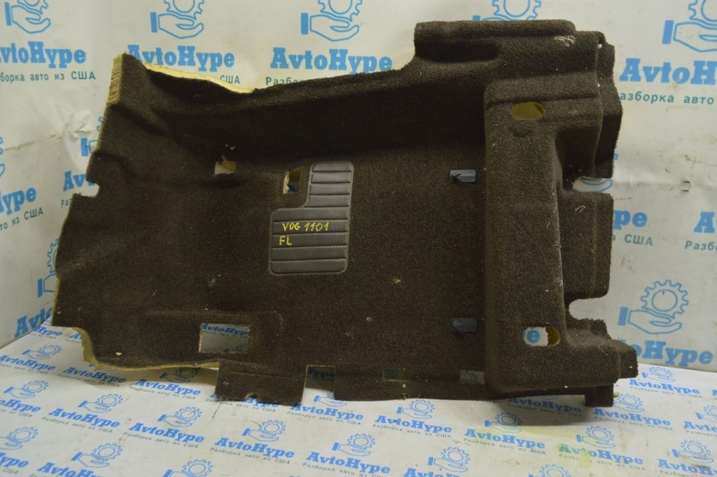 Покрытие пола переднее Range Rover VOG L322 02-12 коричневое