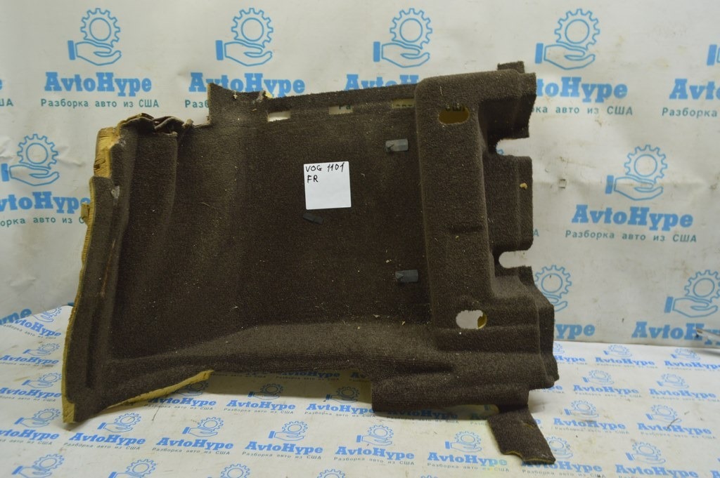 Покрытие пола переднее Range Rover VOG L322 02-12 коричневое — фото 3