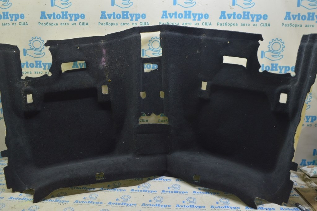 Покрытие пола второго ряда BMW 3 F30 12-18 черное