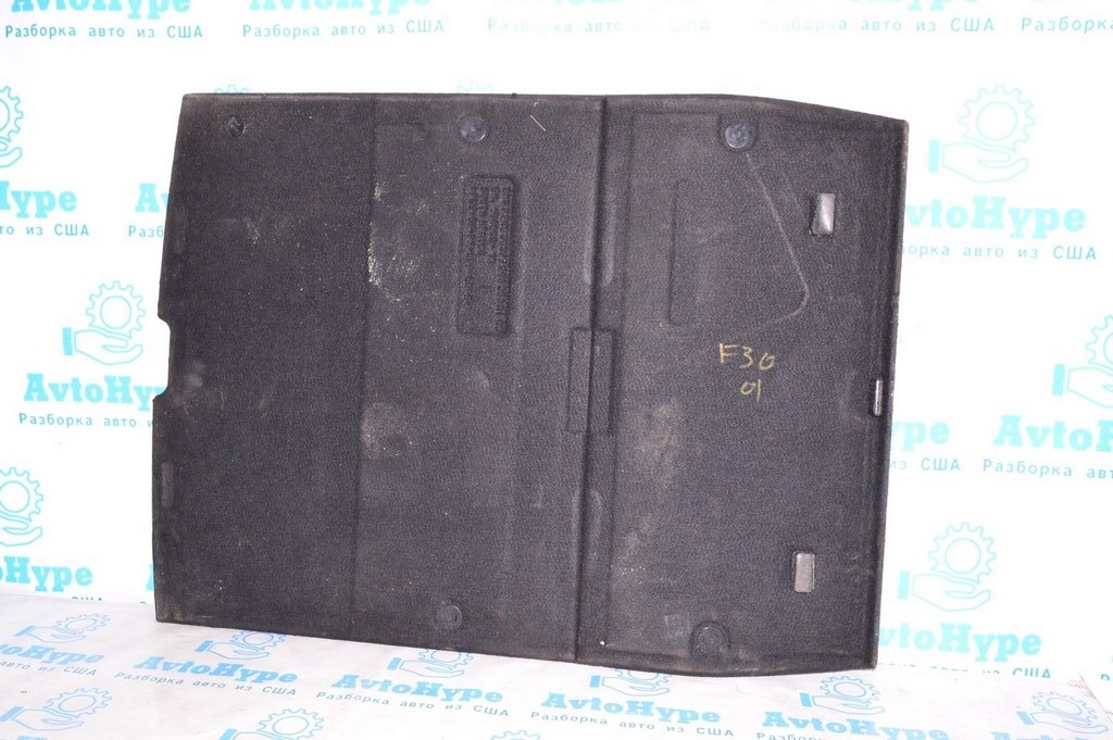 Пол багажника BMW 3 F30 4d 12-19 черн