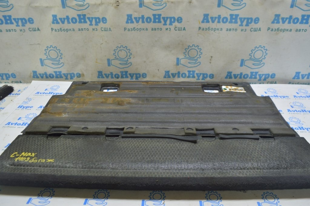 Пол багажника задний Ford C-max MK2 13-18 Energi черн — фото 2