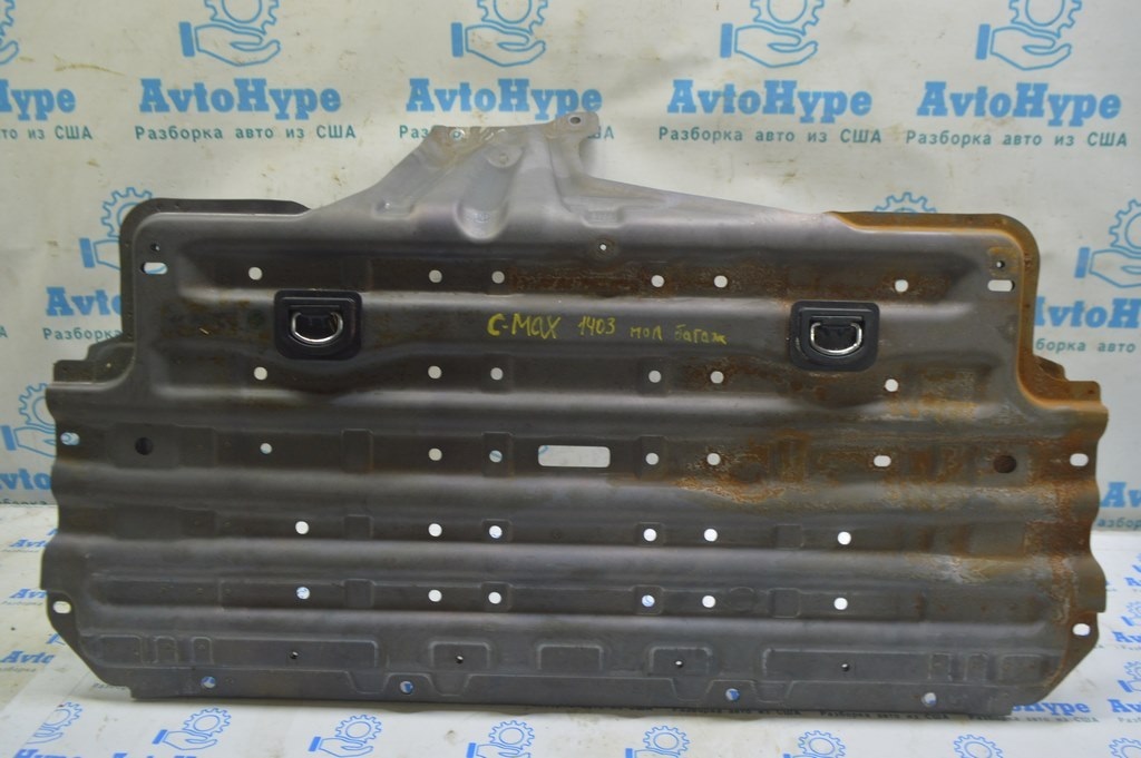 Пол багажника задний Ford C-max MK2 13-18 черн (03)