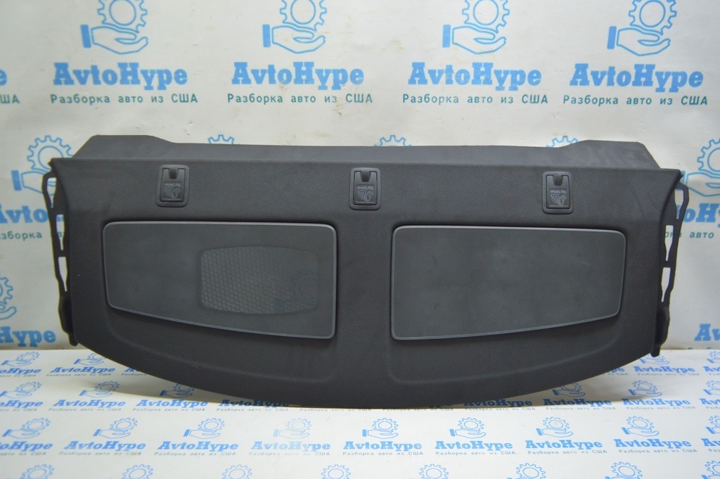 Полка задняя Audi A3 8V 15-20 4d черн, под сабвуфер