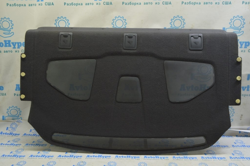 Полка задняя Ford Fusion mk5 13- черн Titanium (06)