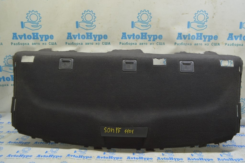 Полка задняя Hyundai Sonata 11-15 черн